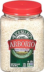 RiceSelect Arborio Rice, Risotto Rice, Gluten-Free, Non-GMO, 32 oz (Pack of 1 jar)