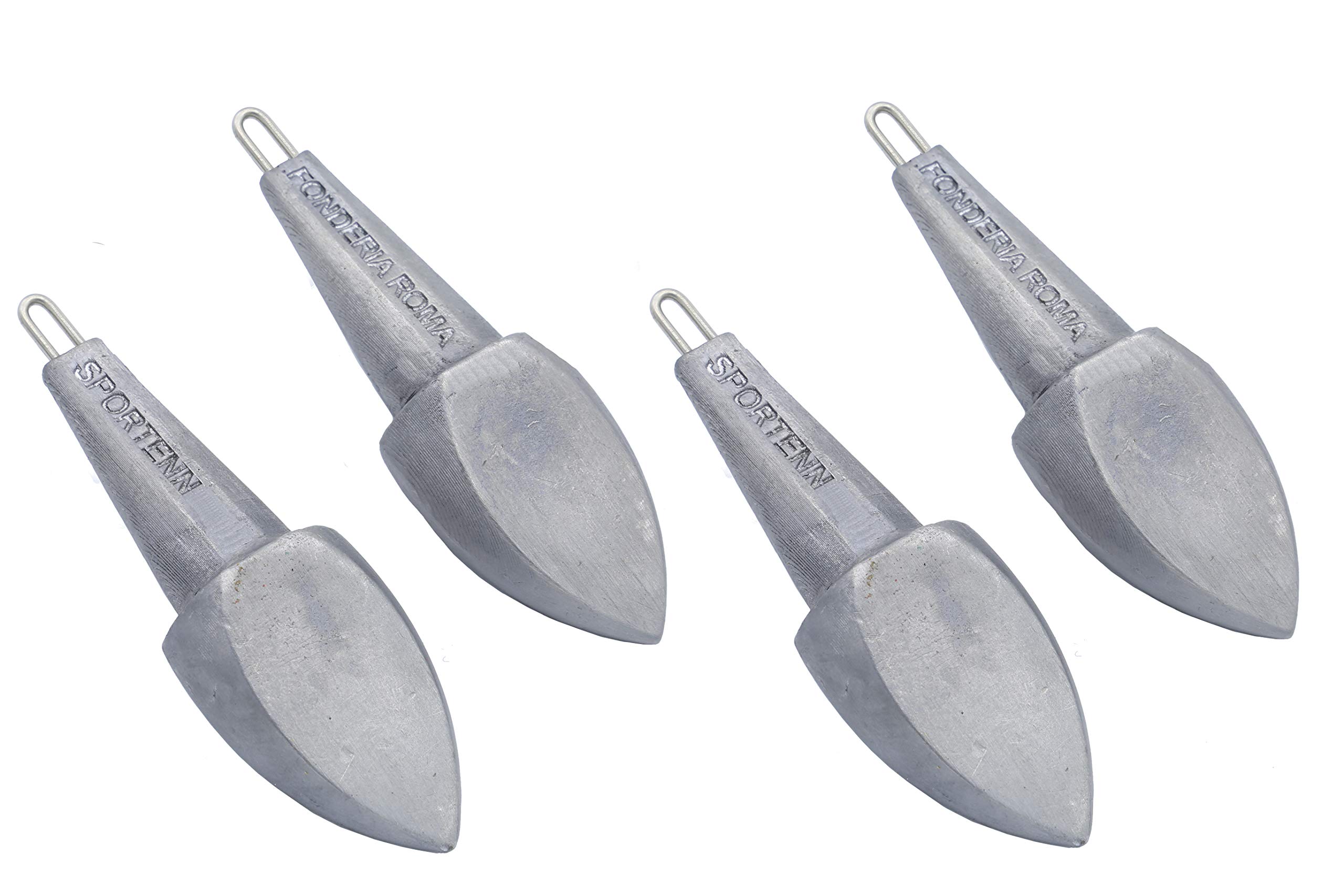 Fonderia Roma Piombo Sportenn stainless steel ring, lead grey, 100 GR