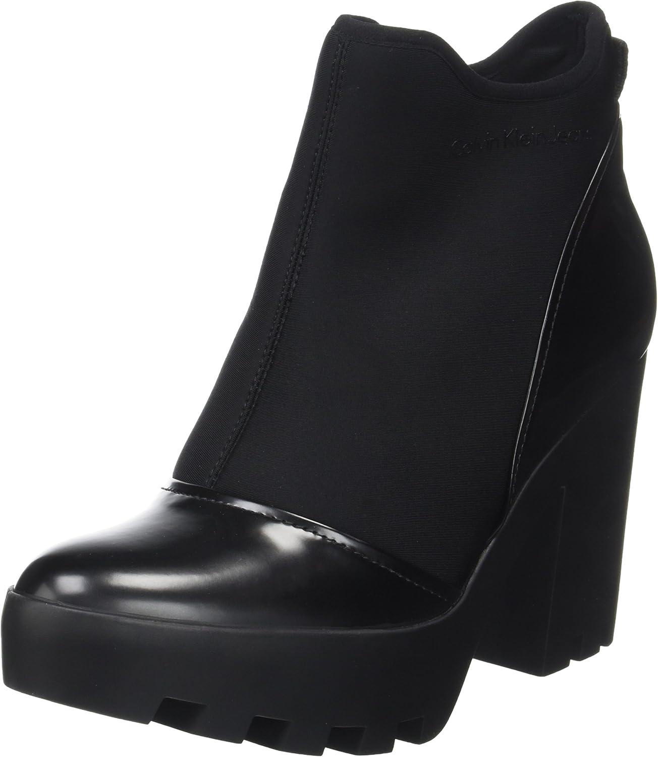 calvin klein neoprene boots