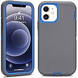 CAFEWICH Defender Case for iPhone 12 Mini, Heavy Duty 3 in 1 Shockproof Anti-Slip Drop Protective Phone Cover for iPhone 12Mi