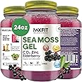 Sea Moss Gel Elderberry Vitamins 24oz Wildсrafted Gold Sea Moss Gel from Saint Lucia | 92 Vitamins and Minerals | Pure Raw+Non-GMO
