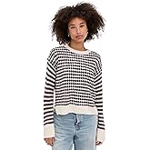 Madewell Women's Mixed Stripe Pullover Sweater