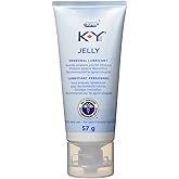 K-Y Jelly, Vaginal Lube Moisturizer and Personal Lubricant, Recommended by Gynecologists, 57 g
