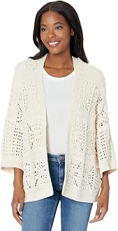 Lucky Brand Women's Crochet Cardigan 