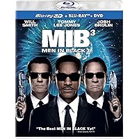 Men in Black 3 (Three Disc Combo: Blu-ray 3D / Blu-ray / DVD + UltraViolet Digital Copy) [3D Blu-ray]