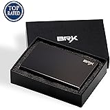 Best RFID Blocking Wallet for Men and Women, Safe and Secure Protection for Travel and Work, Includes Inserts for credit cards, business cards, and driver license, Security in your pocket, Top Stainless Steel Metal Slim Wallets