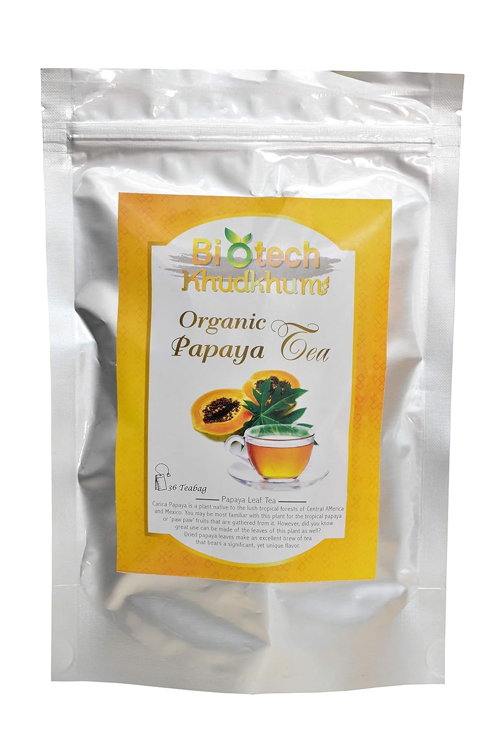 Organic Papaya Leaf Tea 36Teabags (Boost Immunity and AID