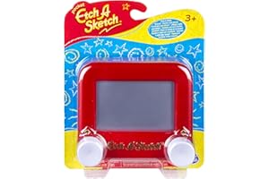 Etch A Sketch Mini (5"x5")- Kids & Toddlers Pocket Travel Toy for Stocking Stuffer, Holiday, Birthday Gift - No Batteries or Wi-Fi Needed - Classic Magic Screen Drawing Toy for Boys & Girls Ages 3+