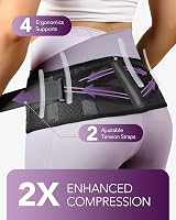 Fitomo Sacroiliac Support Belt with Extra Stays Hip and SI Joint view 3