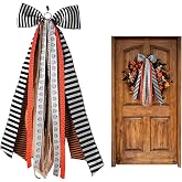 Halloween Wreath Bow, Large 23.6