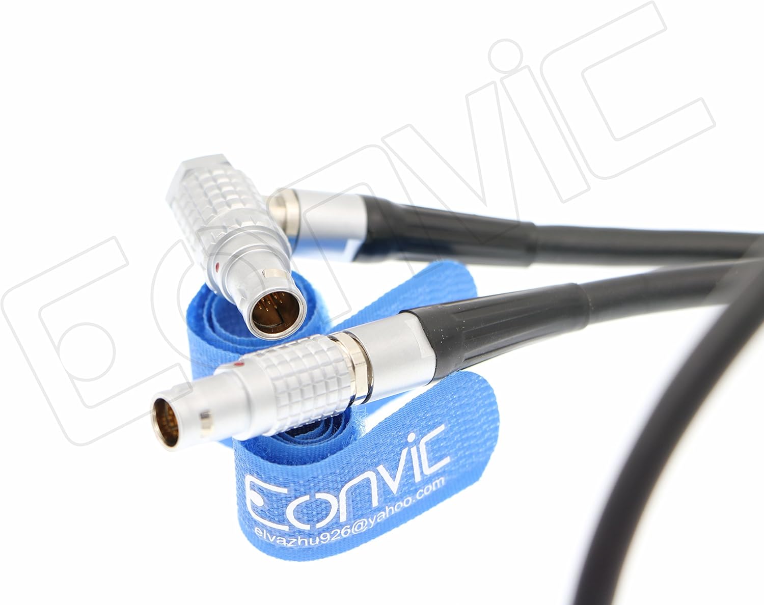EONVIC LCD/EVF Adaptor Cable For Red Epic 16 Pin Elbow Right Angle to Straight 16 Pin Male 31" - Image 4
