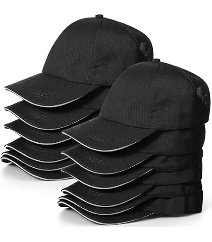 12 Pack Adjustable Checkered Flag Baseball Caps for Racing Fans Bulk Party Amazon.com: Skicuff 12 Pcs Racing Car Flag Hats Bulk for  main image 3