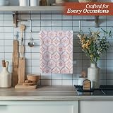 Maison d' Hermine 3pk Cotton Kitchen Towels 70x50cm Absorbent Dish Tea Towels view 5