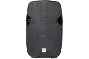 Rockville SPGN108 10" 800W Passive DJ PA Speaker, 8 Ohm, Lightweight ABS Cabinet, 1.35" Titanium Compression Driver, Deep Bass, 40 Degree Wide Dispersion, for DJs and Live Events