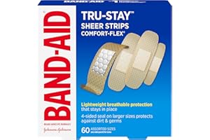 Band-Aid Comfort-Flex Assorted Strips Bandage Family Pack