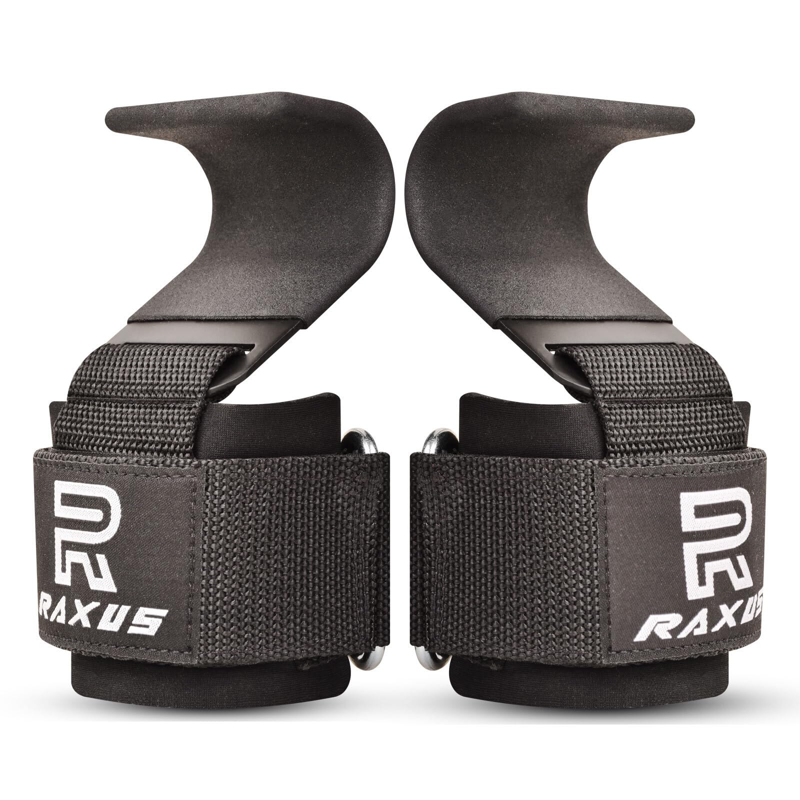 Weight Lifting Hooks Grip 8mm Thick Padded Neoprene - Secure Your Grip and Reach Your Goals with Training Hook Gloves