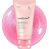 medicube Wrapping Mask PDRN Caffeine Overnight Peel Off Facial Mask | Firming, Depuffing & Hydration | Caffeine, Collagen For Refined, Glass Skin & Face Contour Support | Korean Skin Care, 2.53 fl.oz
