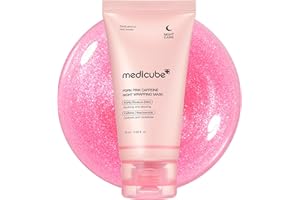 medicube PDRN Caffeine Overnight Wrapping Peel Off Facial Mask | Firming, Depuffing & Hydration | Salmon DNA + Caffeine + Col