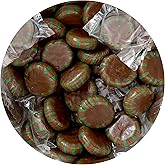 Chocolate Starlight Mints Candy, 1 Pound Bulk Candy (Approx. 75 pcs.), Individually Wrapped Choco Starlights