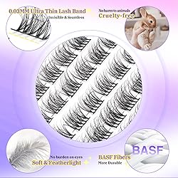 Natural Lash Clusters Wispy Cluster Eyelash