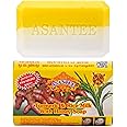 ASANTEE Rice Milk & Turmeric Soap Bar - Luxurious Body Soap for Soft, Clear, and Radiant Skin - Scent Long-Lasting 125 g.