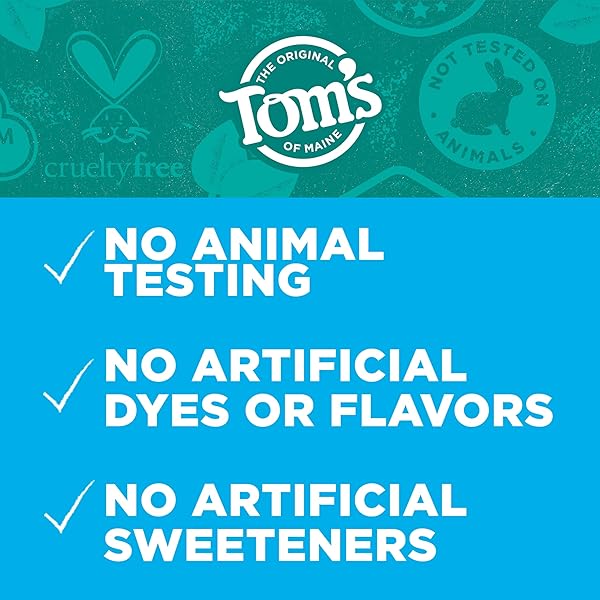 TOM’S OF MAINE FLUORIDE-FREE RAPID RELIEF SENSITIVE TOOTHPASTE, FRESH MINT, 4 OZ. 3-PACK (PACKAGING MAY VARY)