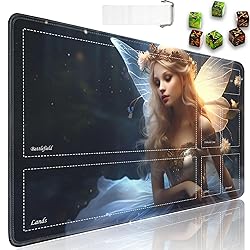 JVGFYNKL for TCG Playmat, Playmat with Zones, 24x14