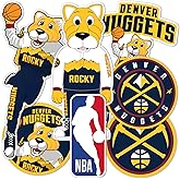Desert Cactus Denver Nuggets NBA Officially Licensed Sticker Vinyl Decal Laptop Water Bottle Car Scrapbook (Type 2-Mascot)