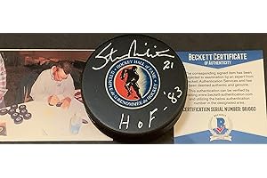 SIDSGRAPHS Stan Mikita Chicago Blackhawks HOF 83 Signed HALL OF FAME Puck Beckett COA