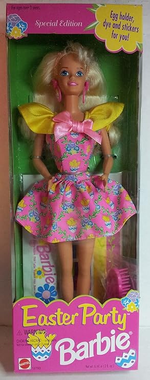 easter barbie 1996