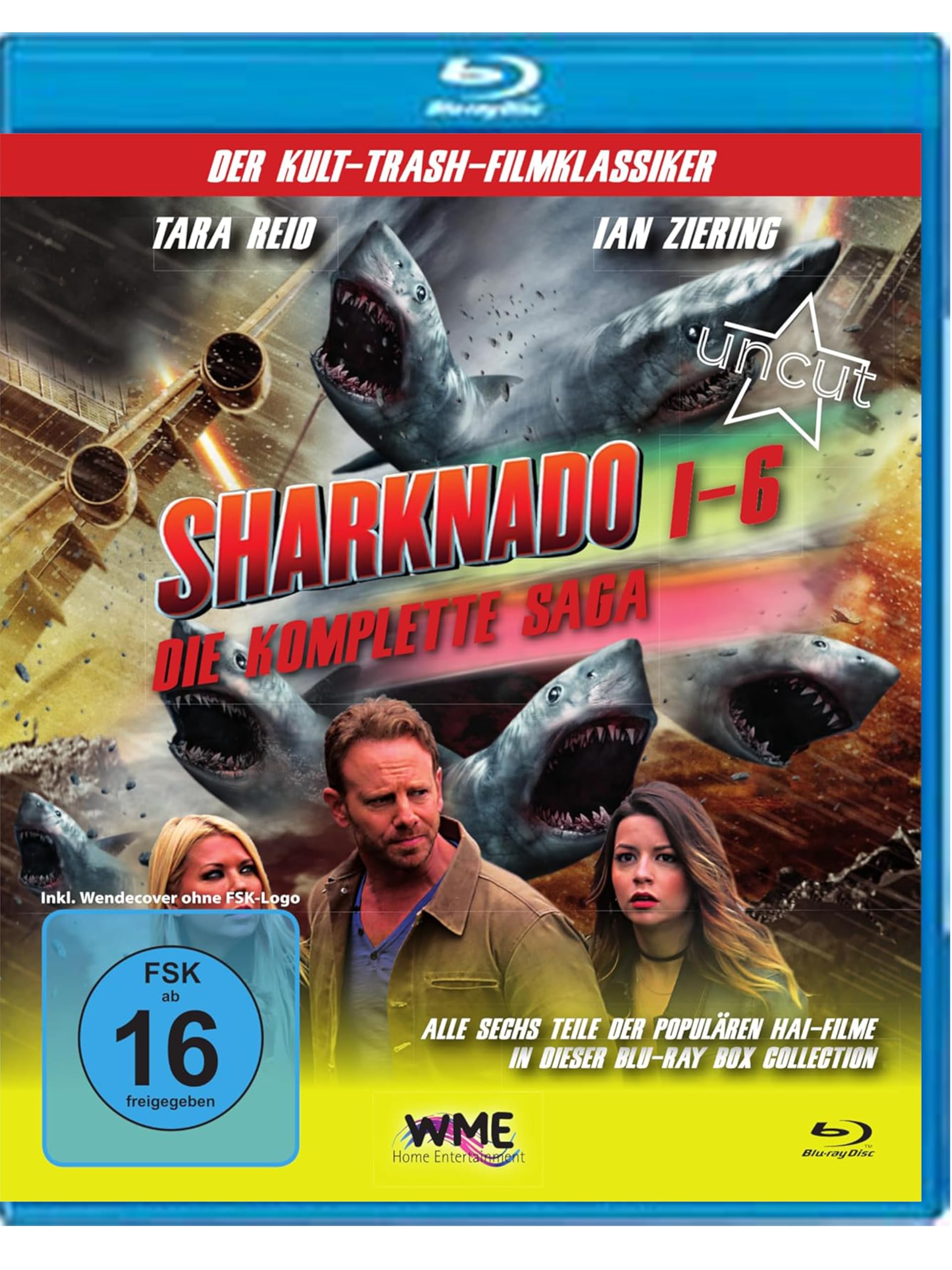 Sharknado 1-6 UNCUT [Blu-ray]