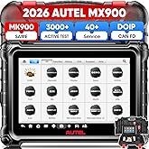 Autel Scanner MaxiCheck MX900, 2026 Bidirectional Tool as MK900BT MK900 | 8in Up of MK808S MX808S MK808BT Pro MK808Z, CAN-FD&amp;DoIP, 40+ Service, 3000+ Active Tests, All System Diagnose, FCA SGW, OS 11