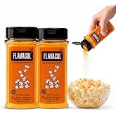 Concession Essentials Flavacol Seasoning Popcorn Salt 8.5 oz. Pack of Two. | Pack of 2, Total 17 oz, Shaker Containers, Popcorn Seasoning
