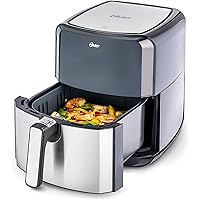 Oster DiamondForce Nonstick XL 5 Quart Digital Air Fryer, 8 Functions with Digital Touchscreen