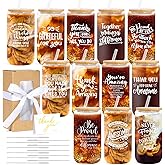 12 Set Employee Appreciation Gifts Bulk, Thank You Gifts for Coworker Staff Teacher Nurses Team, 16oz Can Shaped Beer Glass Cups Gift Box with Card for Women Men, Teacher's Day/Nurses Week
