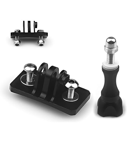 Adaptateur Support Vélo – Alliage Alu, Compatible Garmin Edge 200-1000, GoPro Et Bryton – Léger 12g, Noir/rouge