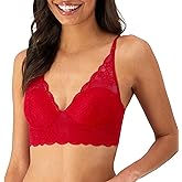 Maidenform Women's Pure Comfort Wireless Lace Longline Bralette, Lightly Lined Convertible Bra