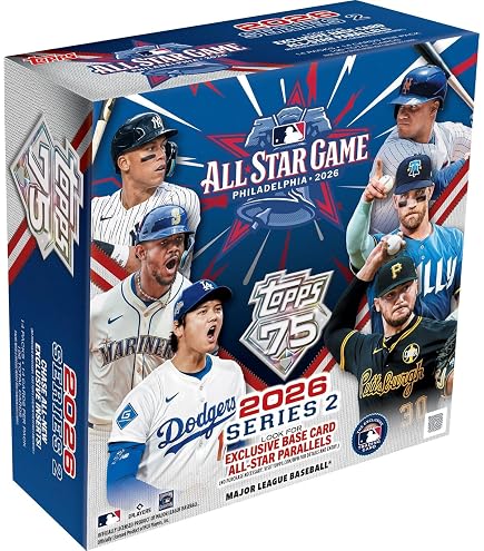 Amazon.com: 2026 Topps Series 1 Baseball Sealed 75th Anniversary