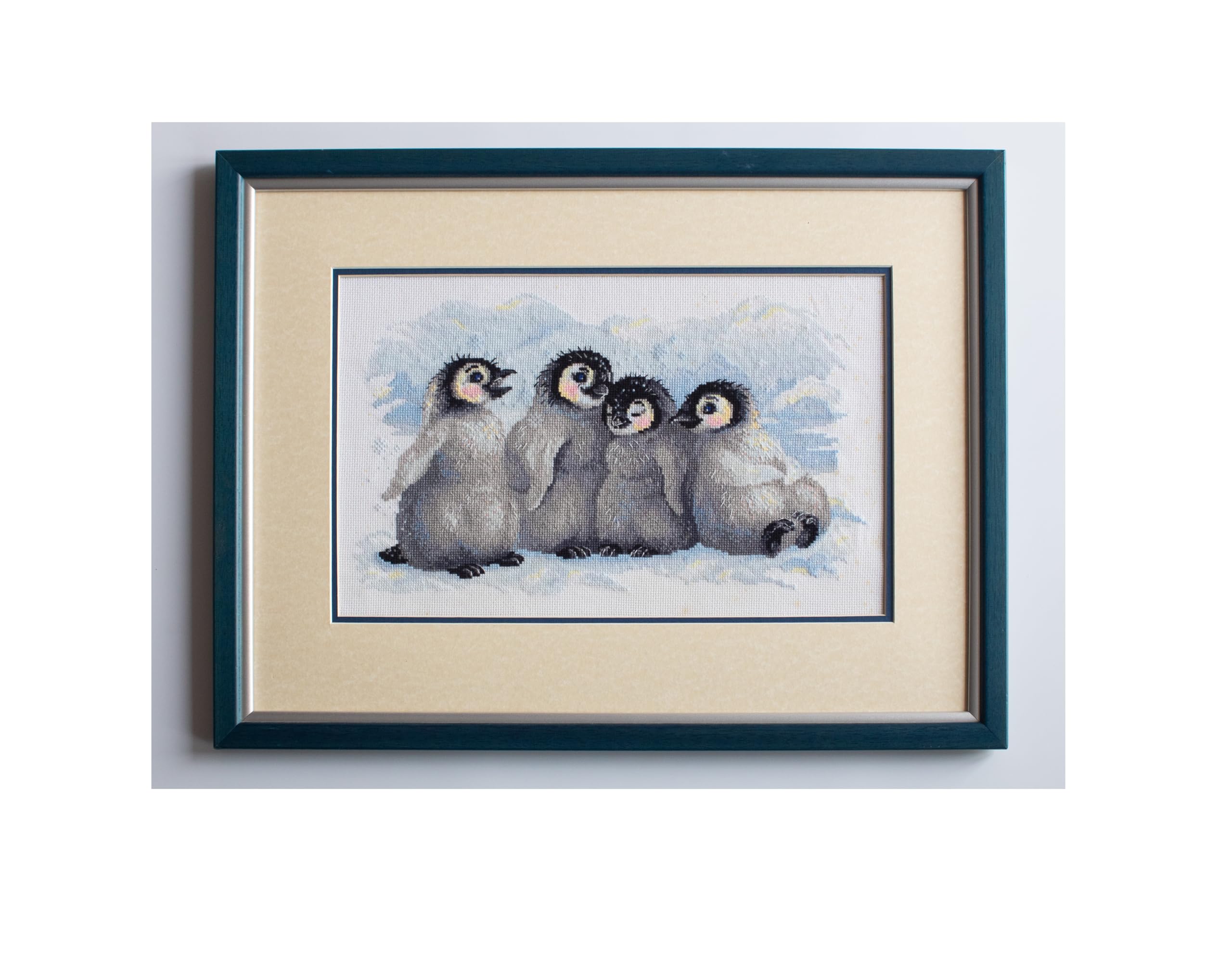 Riolis Cross Stitch Kit - 1323 - Funny Penguins
