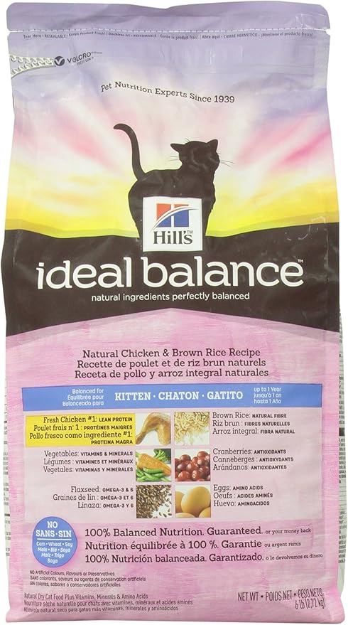hill's ideal balance kitten