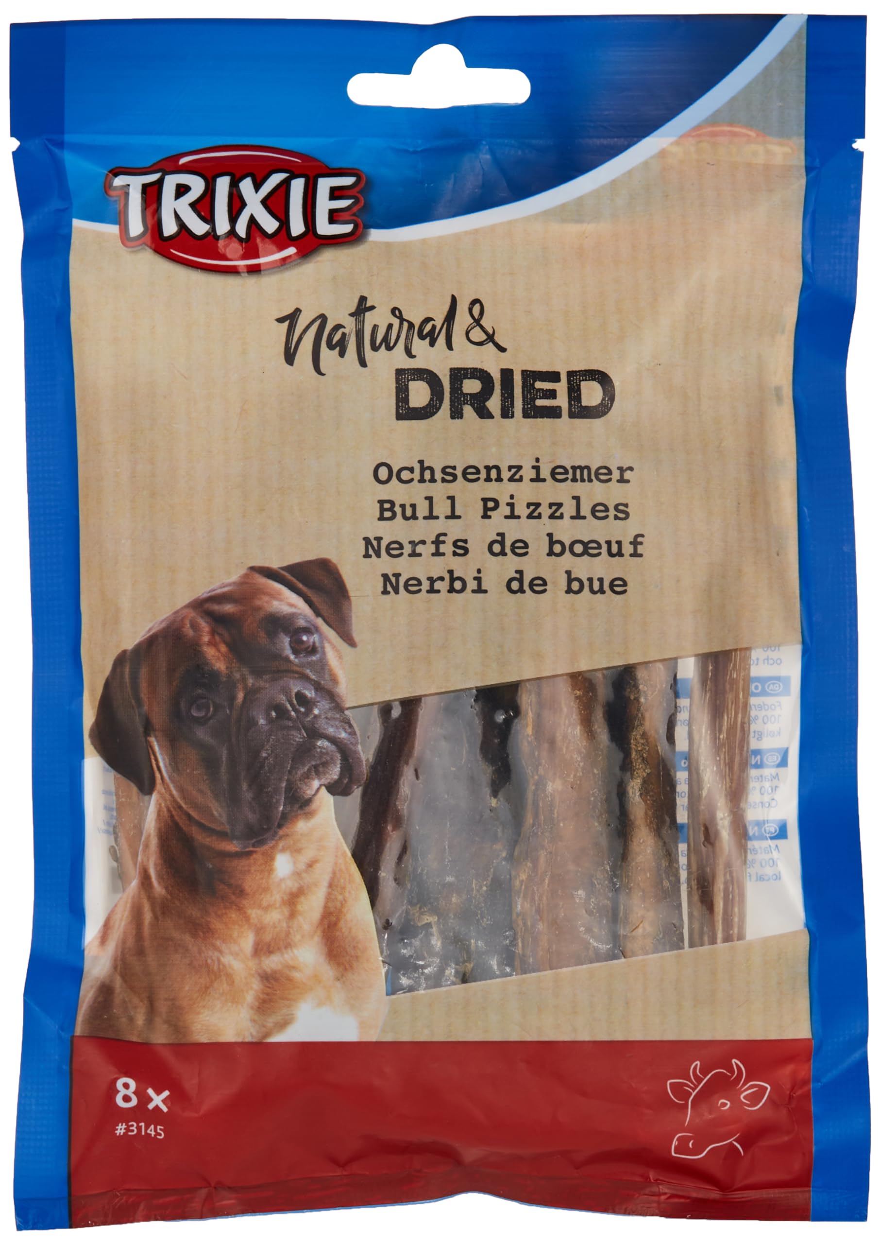 Trixie Bull Pizzle, 100 g, 8-Piece
