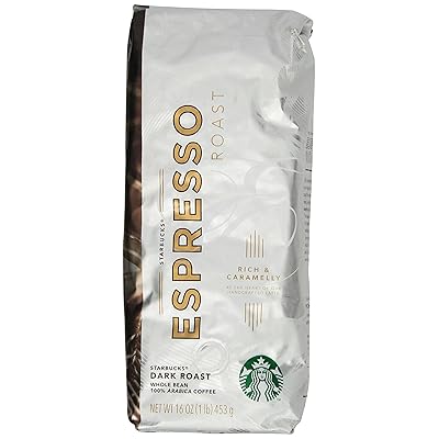 Starbucks Espresso Roast, Whole Bean Coffee 1lb