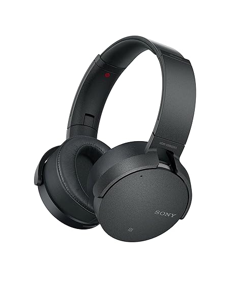 Sony MDR-XB950N1 kabelloser Kopfhörer mit Geräuschminimierung (Noise Cancelling, Extrabass, NFC, Bluetooth, faltbar) schwarz