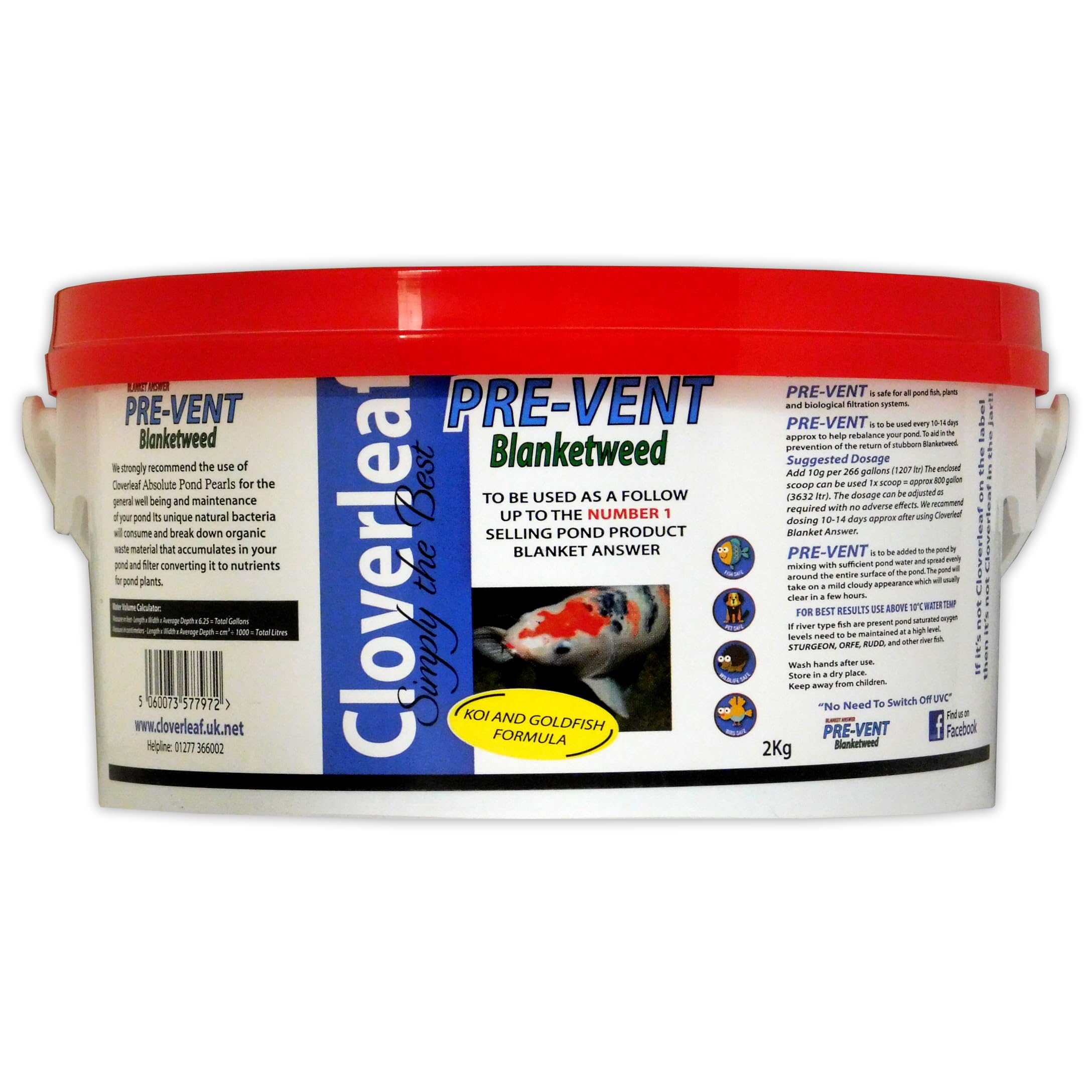 Cloverleaf Pre-Vent Blanketweed Answer 2kg