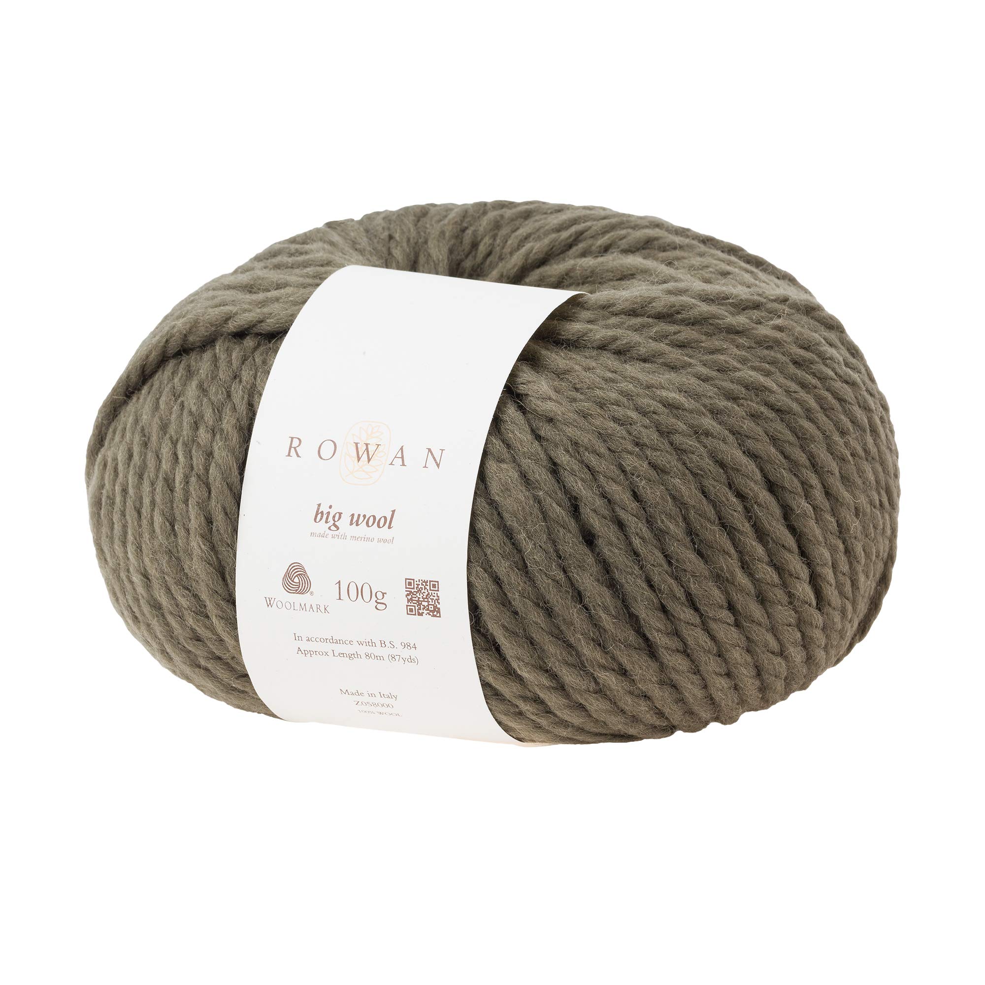 Rowan Big Wool Cactus 100% Wool Yarn - 100g — image 1
