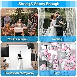 EMART Heavy Duty Backdrop Stand 10 x 12ft Photo