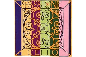 PIRASTRO Passione Cello D String - chromesteel/steel: soft/weich