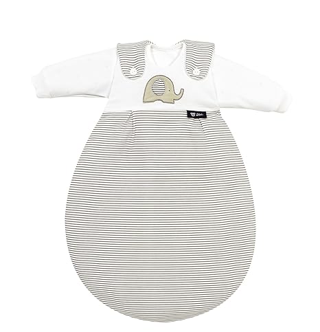 Alvi 445233236 Baby Mäxchen, 3 - teilig, Super Soft 'Elefant', beige, 50/56
