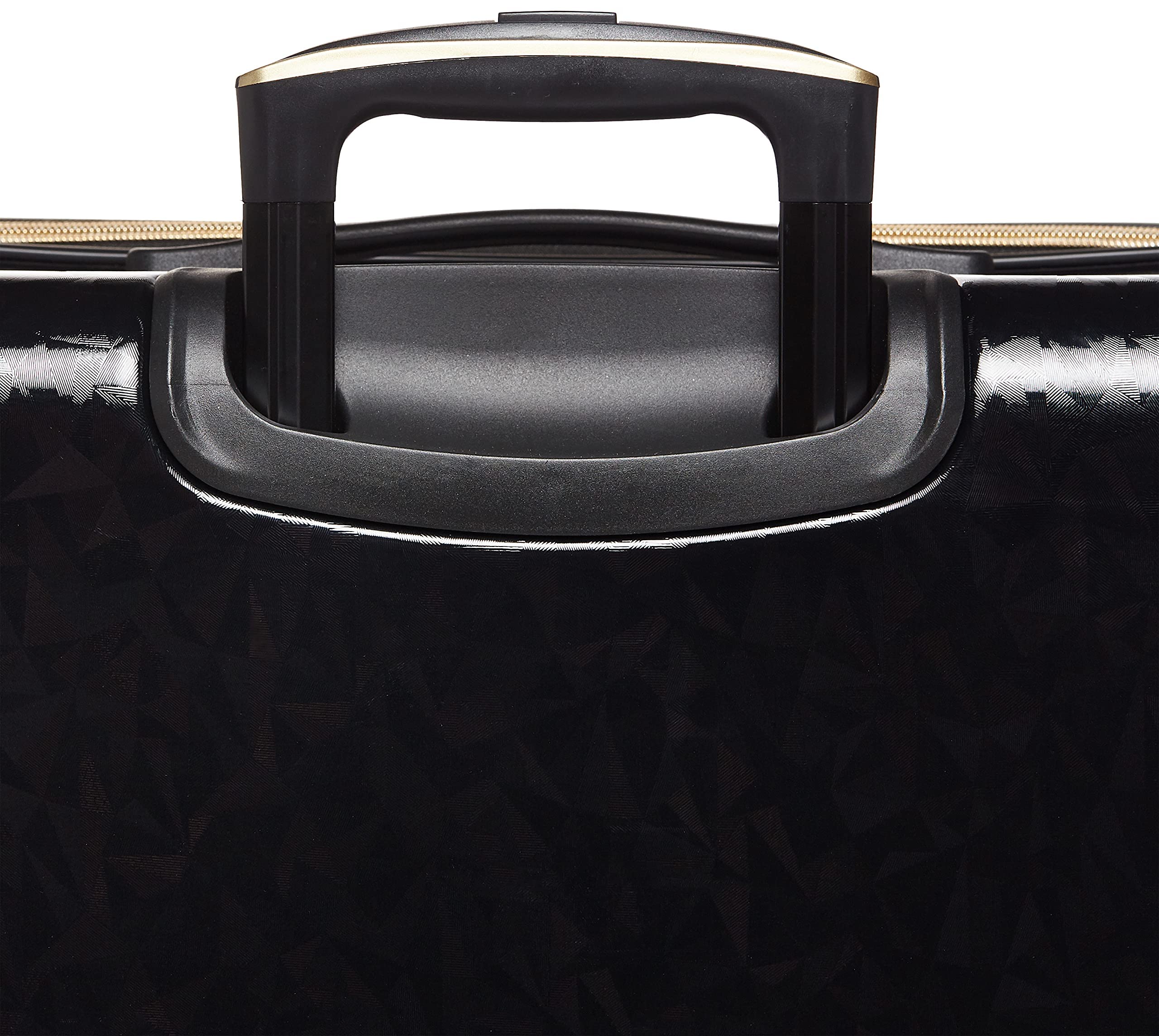 American Tourister Belle Voyage Hardside Luggage with Spinner Wheels, Black, Checked-Large 28-Inch