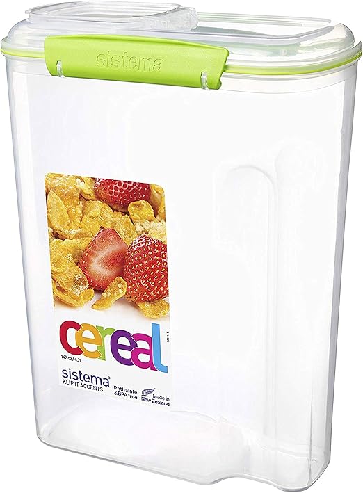 Sistema Cereal Pantry Storage Container, 17.7 Cup Kitchen & Dining